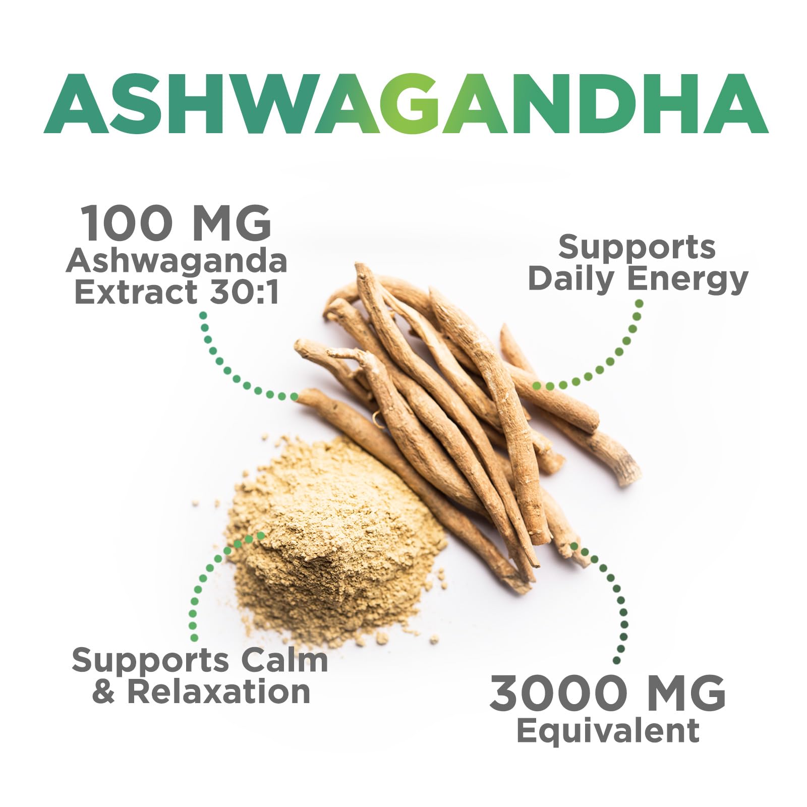 Nature's Nutrition Ashwagandha Gummies served on surface suggests convenient daily use