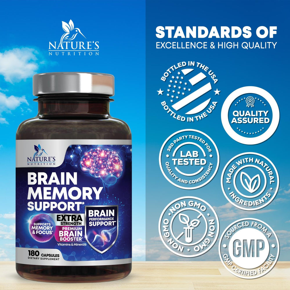 Nature's Nutrition B12 and Vitamin C capsules support daily energy