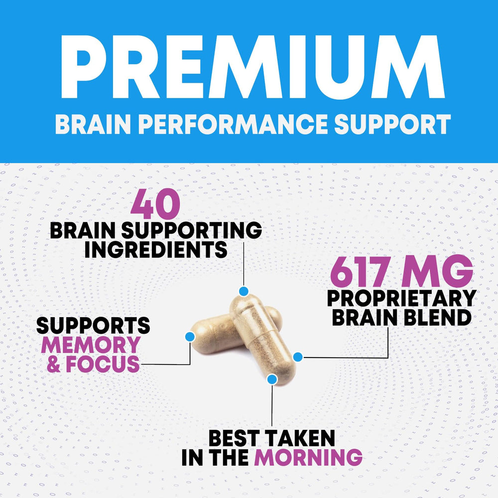 Nature's Nutrition Bacopa Phosphatidylserine DMAE blend bottle shows ingredients