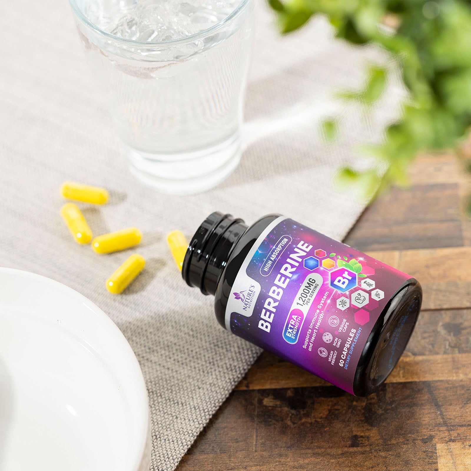 Healthy heart and immune support potential with high-strength Berberine HCL