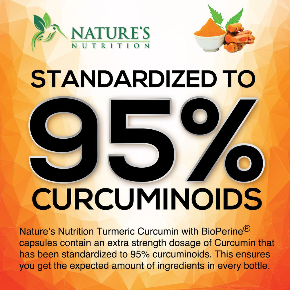 Nature's Nutrition Bioperine black pepper image shows absorption enhancement