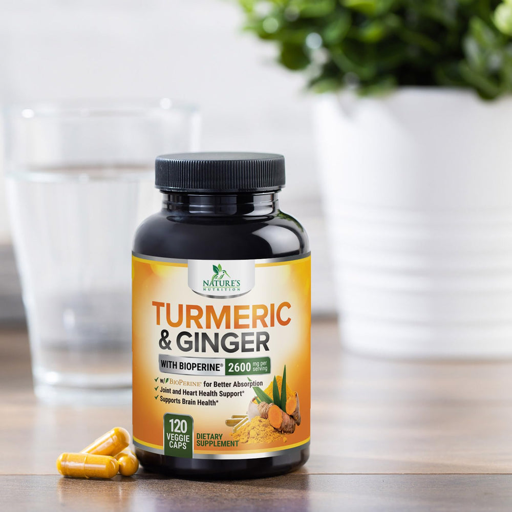 Nature's Nutrition branding emphasizing natural ingredients and antioxidant focus.