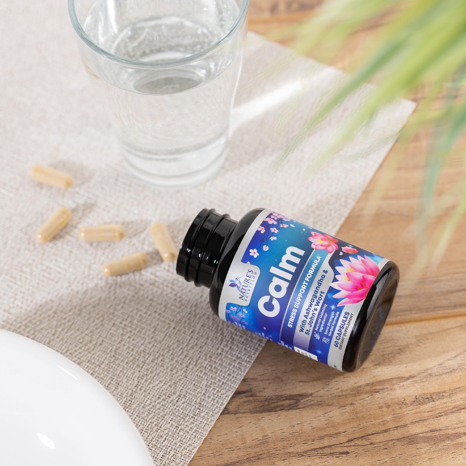 Nature's Nutrition Bottled in USA capsules meet quality standards and safety.