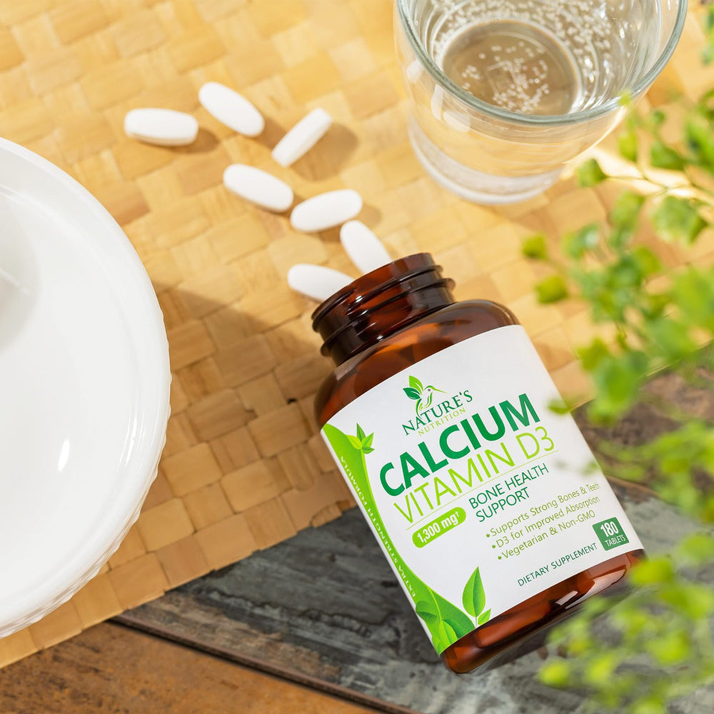 Nature's Nutrition calcium for bones and teeth in daily routine
