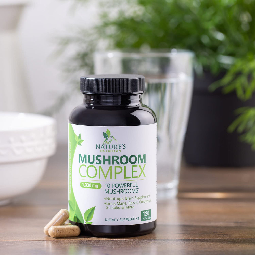 Chaga powder highlights antioxidant-rich complexity in the mushroom blend