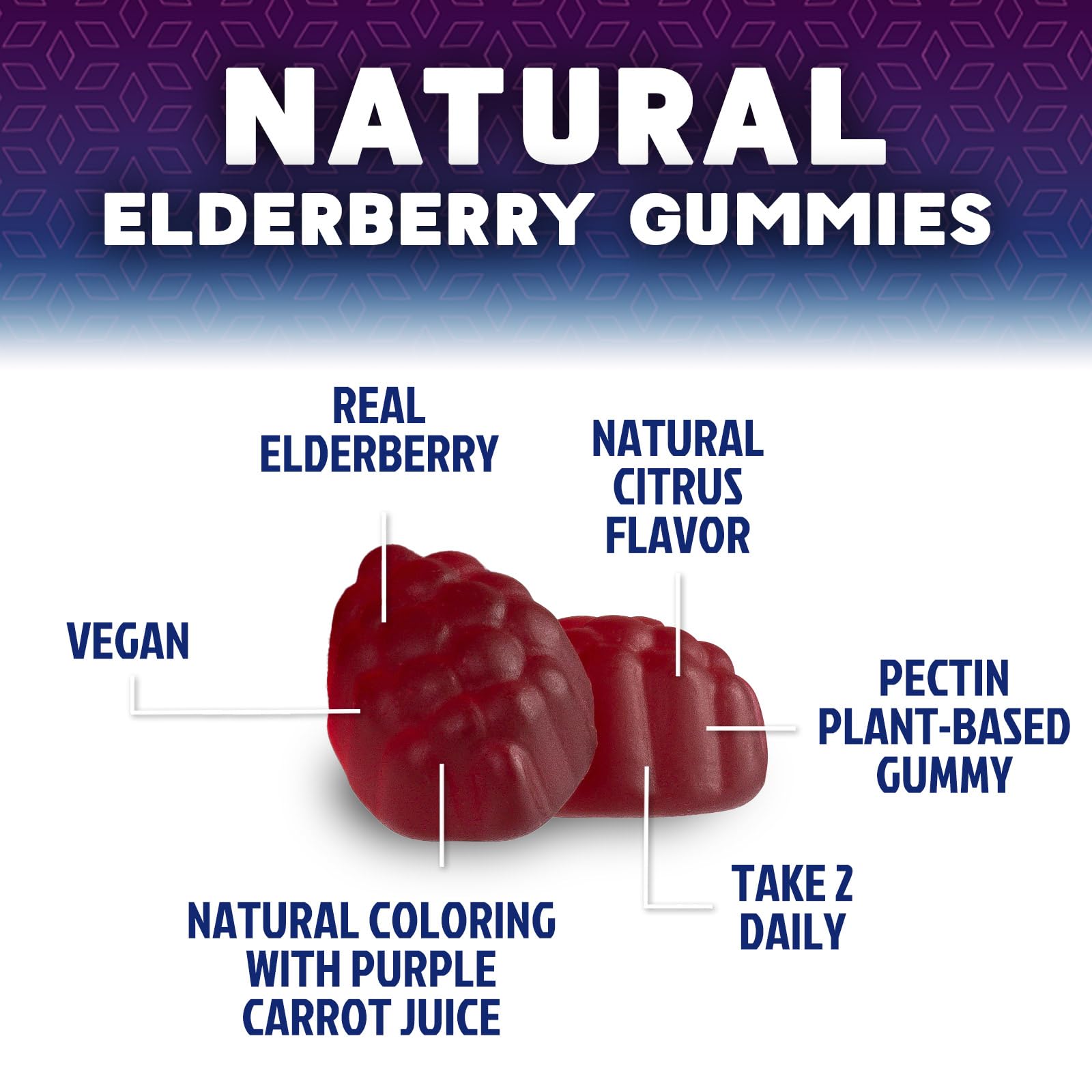 Nature's Nutrition daily immune support visuals suggest a simple self-care ritual.