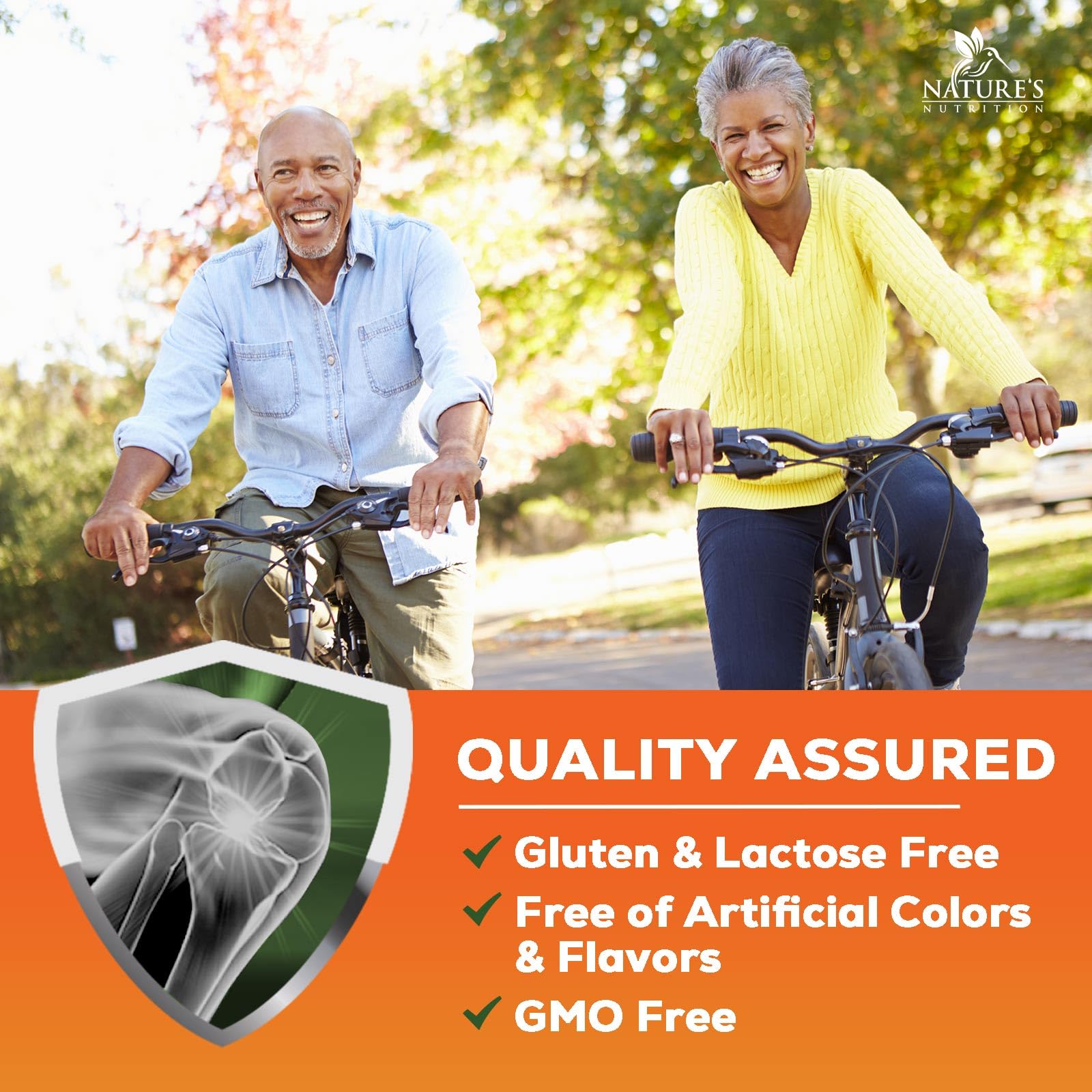 Nature's Nutrition capsules ready for everyday movement and activity.