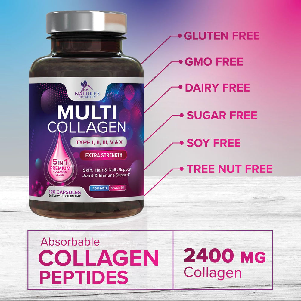 Nature's Nutrition daily routine capsules ready for busy lifestyles.
