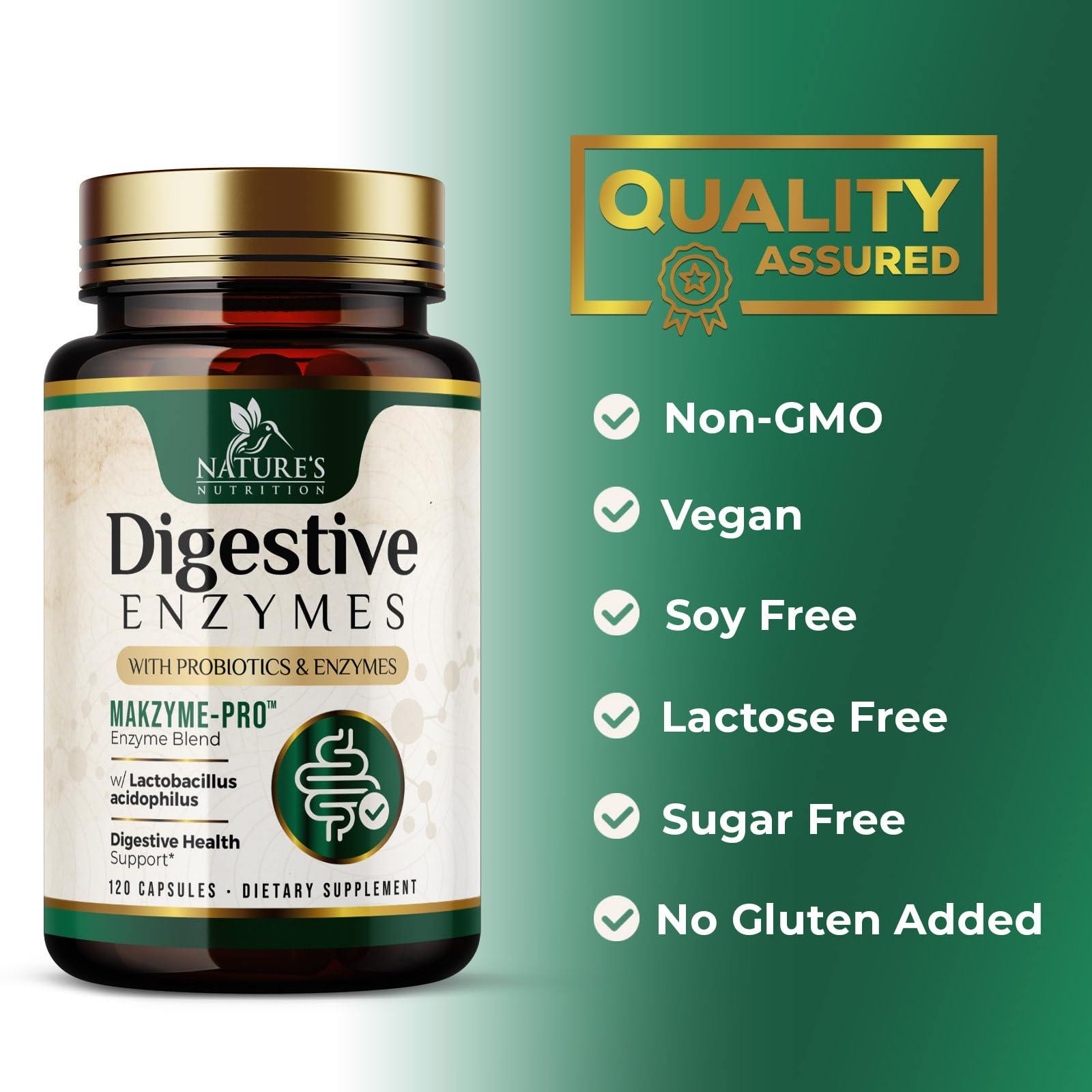 Nature's Nutrition daily routine with capsules for wellness