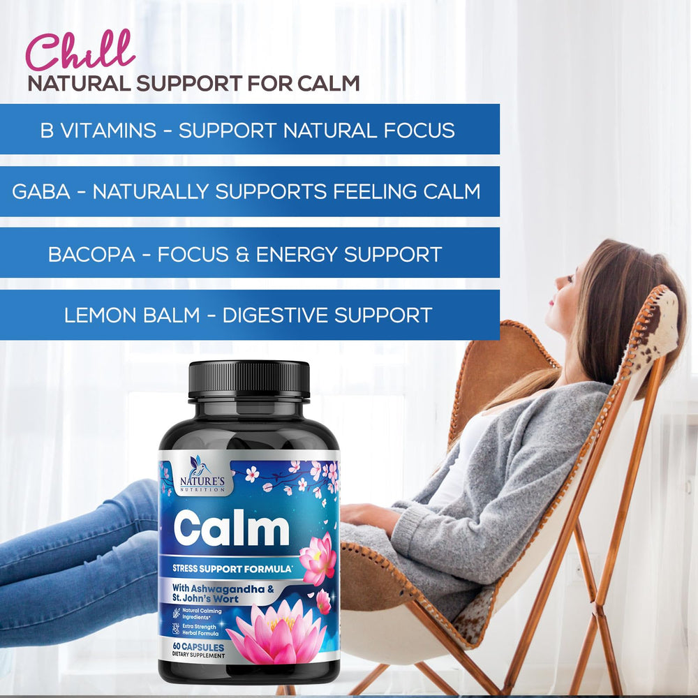 Nature's Nutrition Focus energy support capsules for clear, steady daily performance.