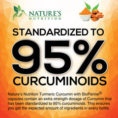 Ginger root image paired with Nature's Nutrition capsules for added warmth and wellness
