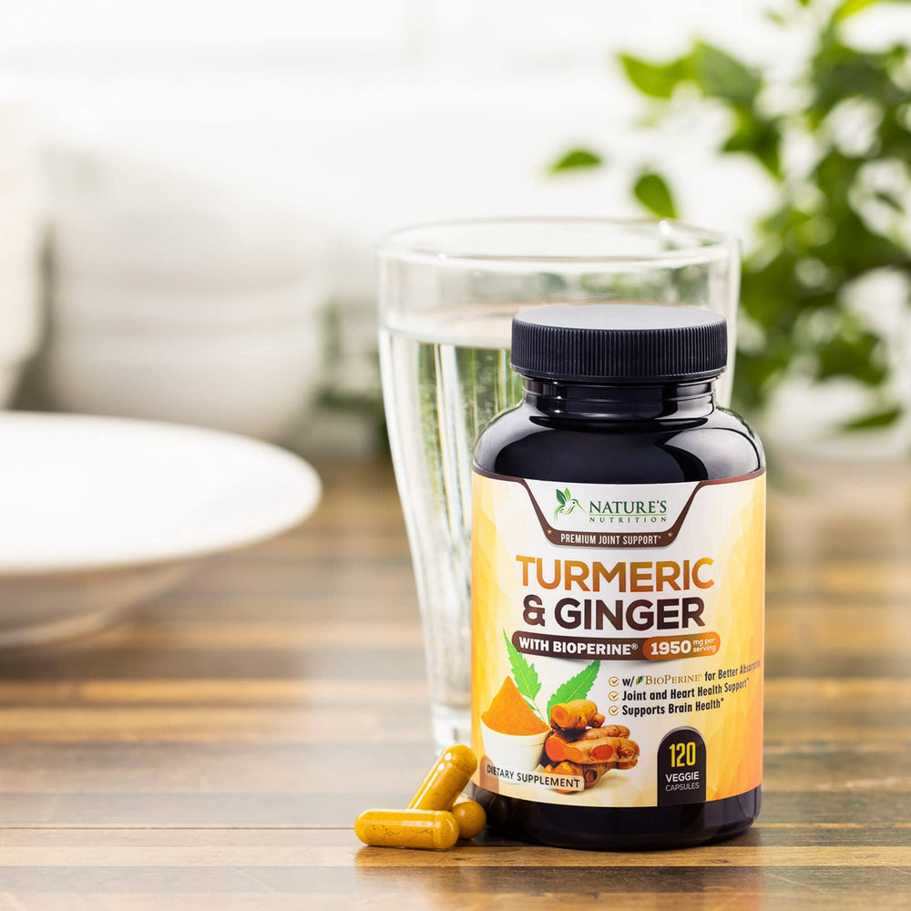 Nature's Nutrition ginger-turmeric blend for daily wellness