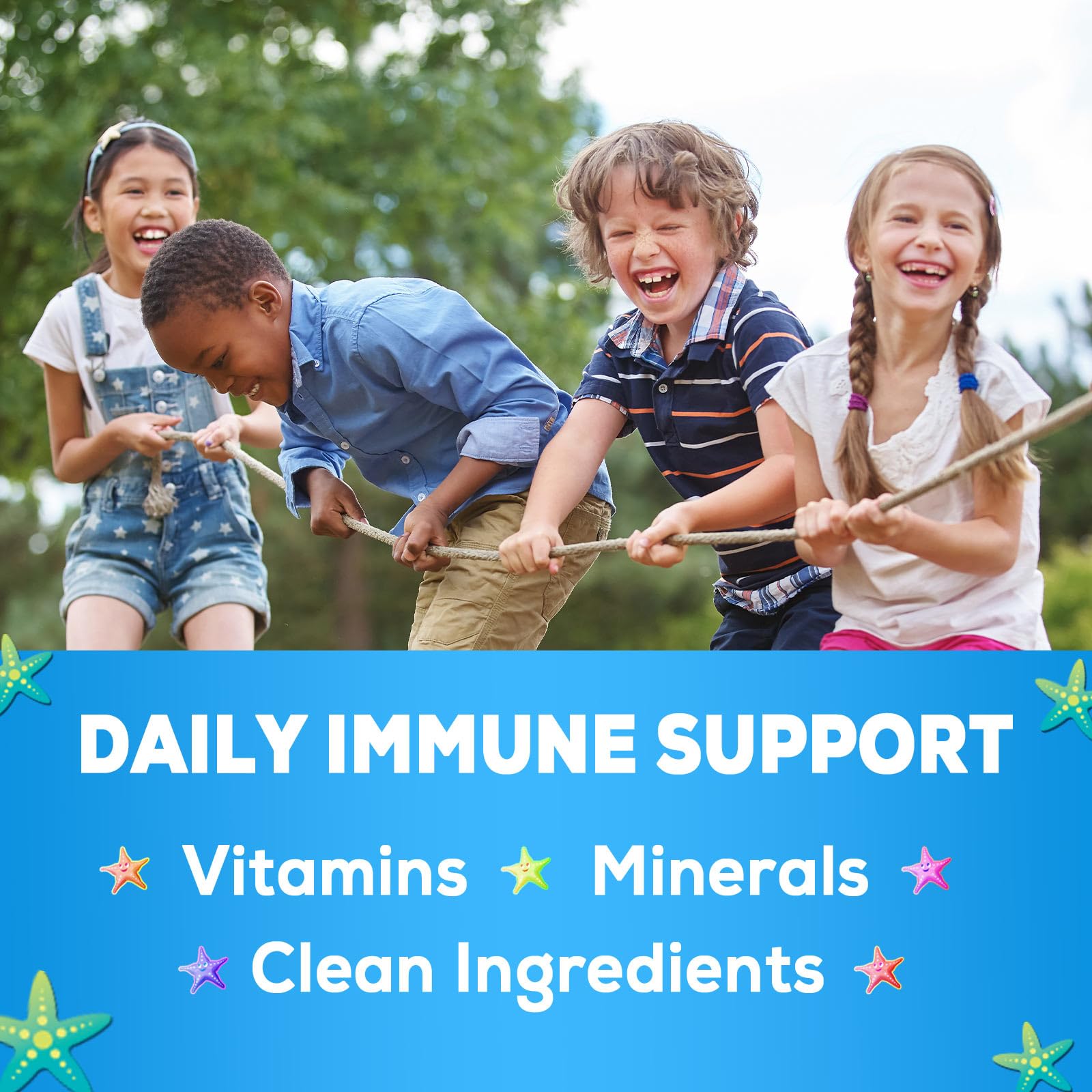 Nature's Nutrition gluten-free kids gummies suitable for dietary needs