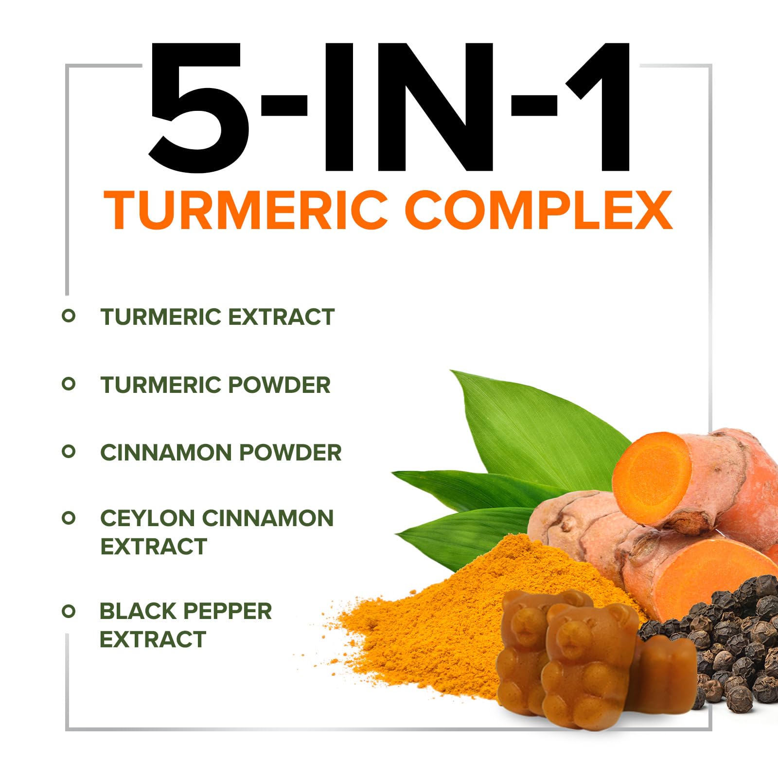 Nature's Nutrition gominolas pimienta negra mejora absorción