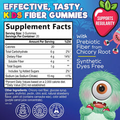 Botella de Nature's Nutrition Gomitas para Niños en presentación familiar.