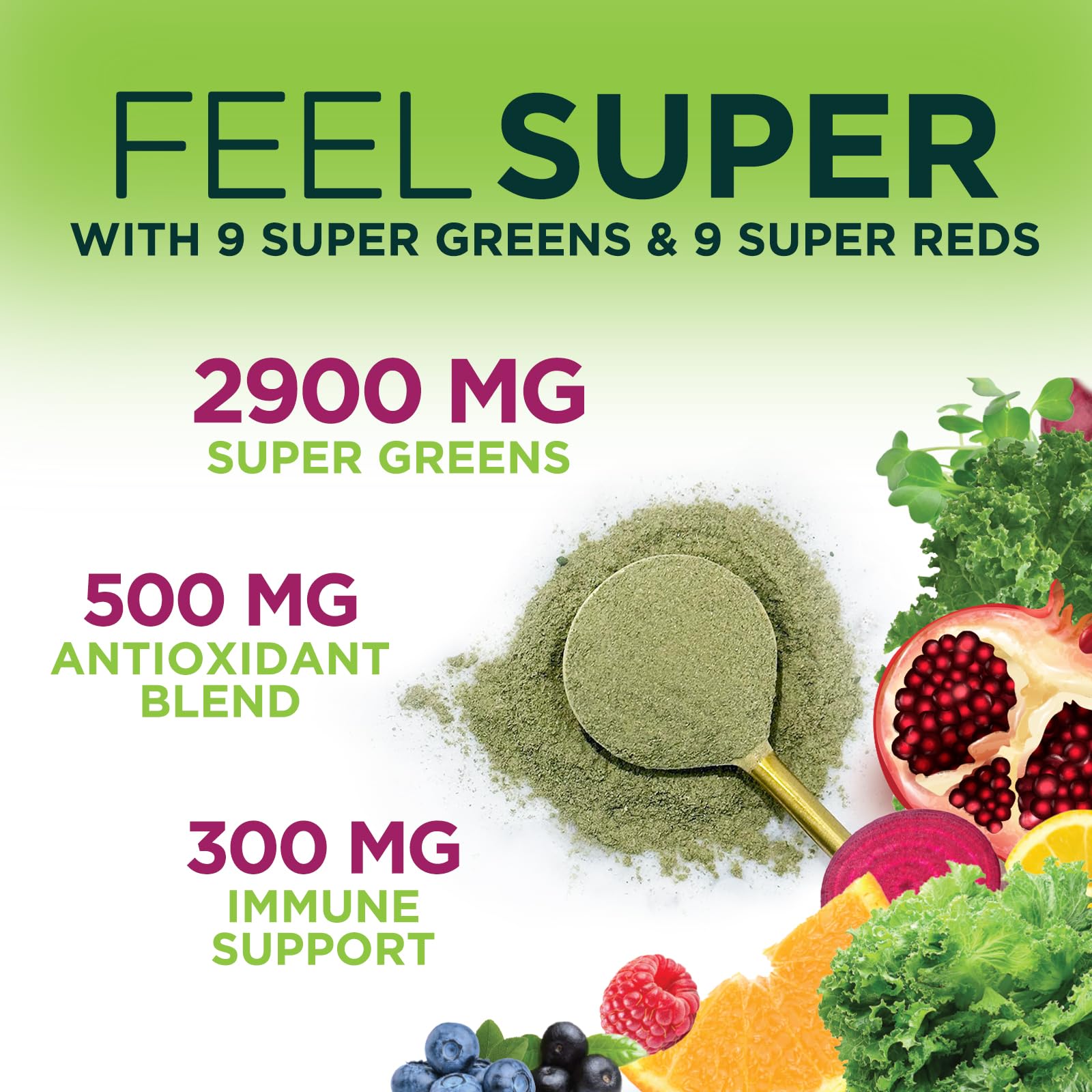 Nature's Nutrition Berry drink in glass shows easy daily hydration