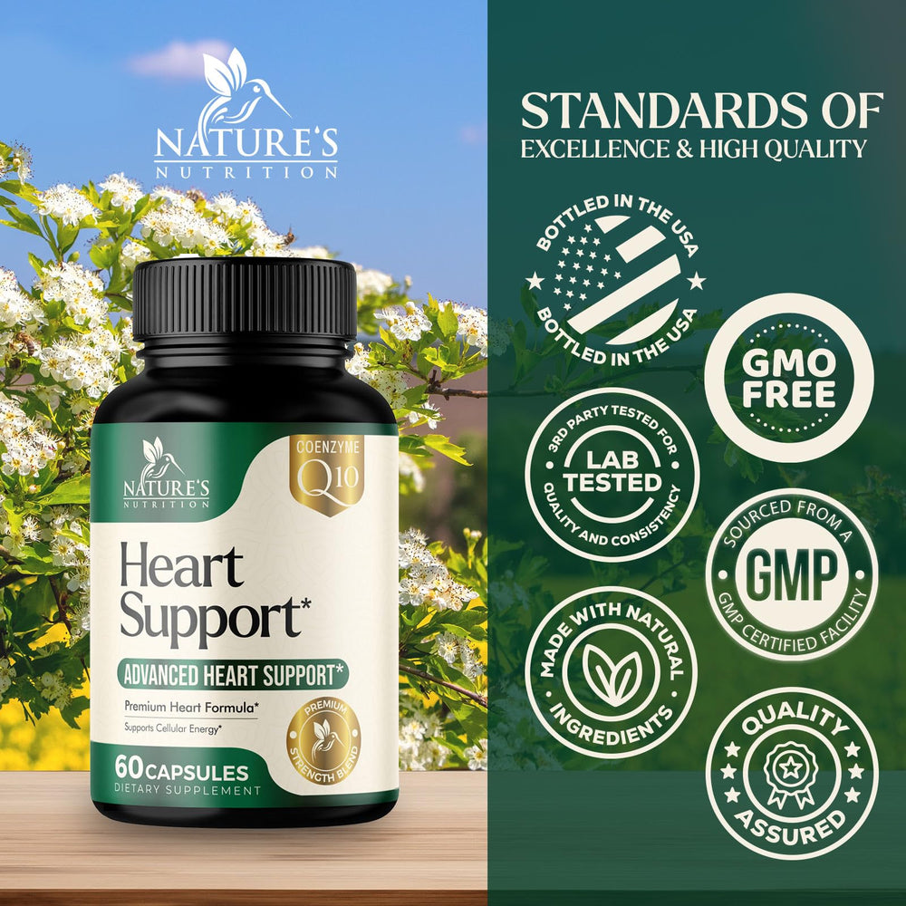 Nature's Nutrition CoQ10-ingredient-closeup focused on key energy nutrients