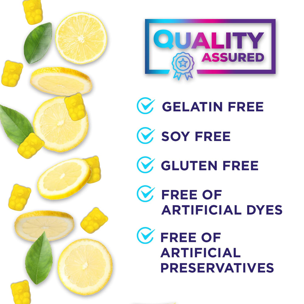 Nature's Nutrition Hydration Electrolyte Gummies vegan non-GMO promise clean hydration.