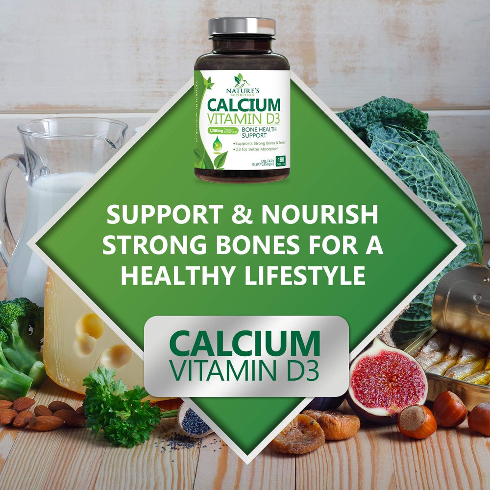 Nature's Nutrition immune support concept with visible wellness cues
