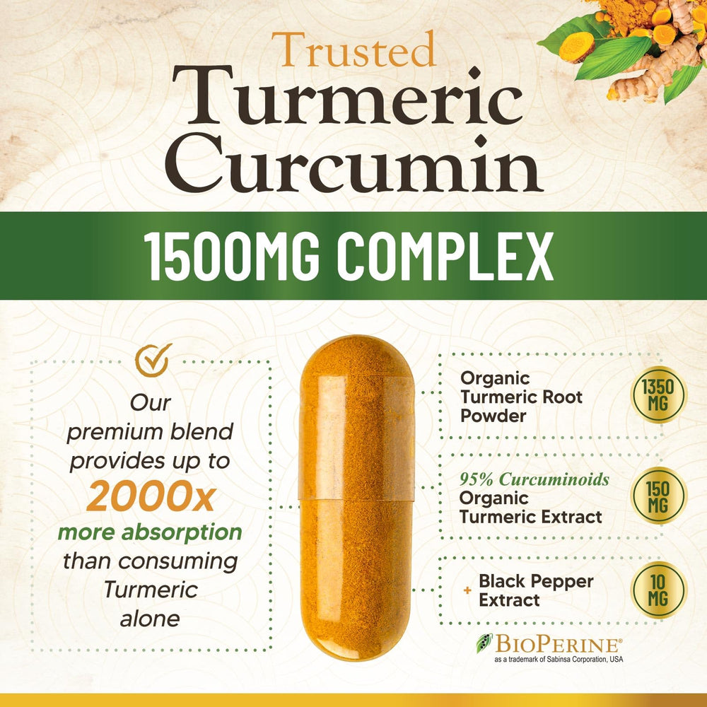 Nature's Nutrition joint mobility illustration with capsule benefits.