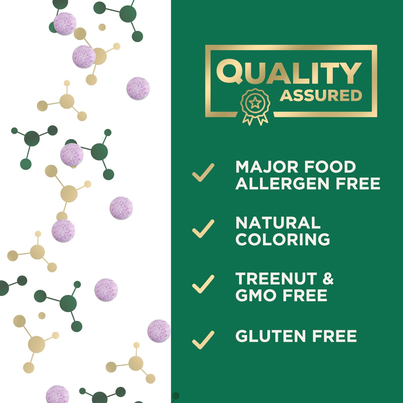 Nature's Nutrition kid-friendly B12 chewables offer gentle daily energy.
