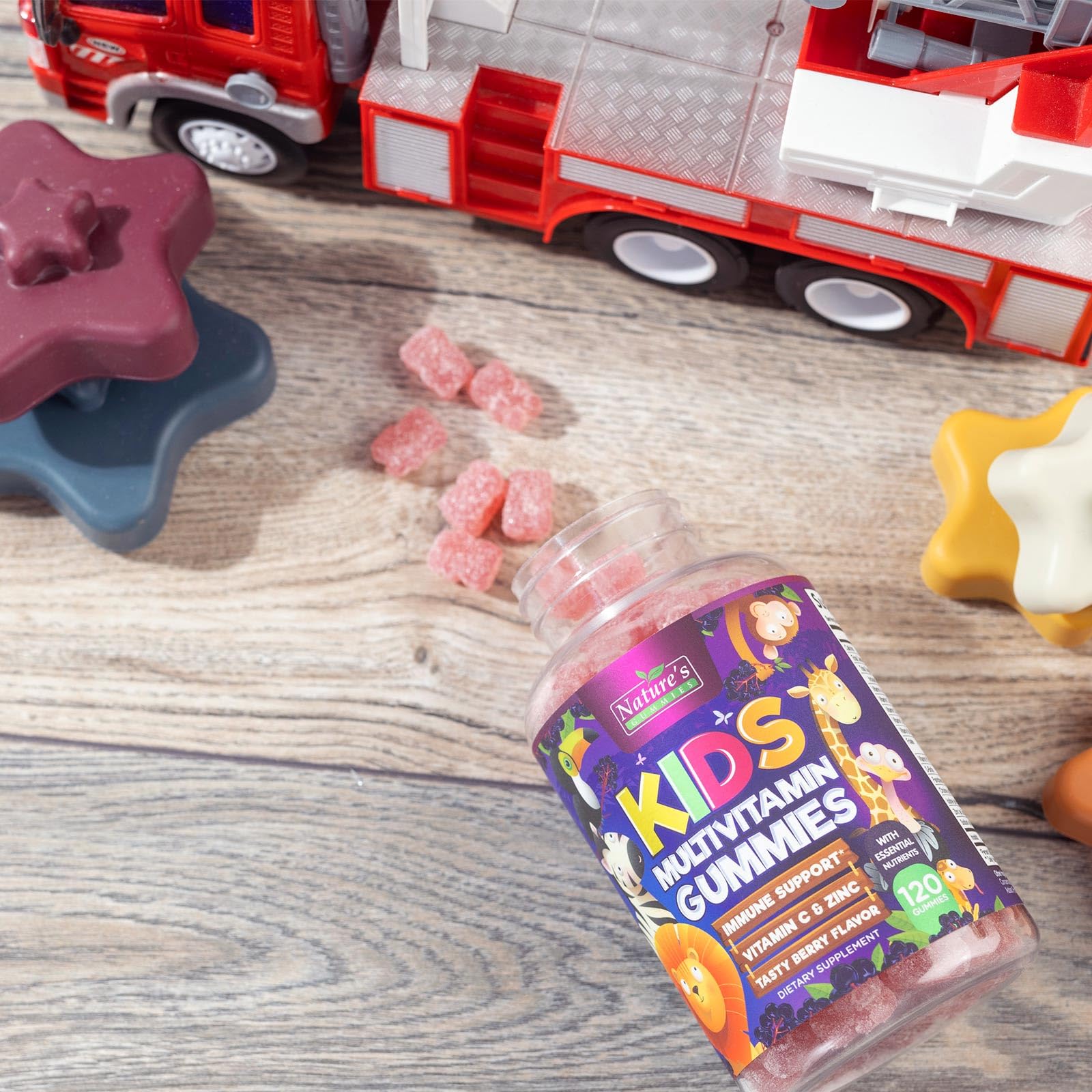 Bright Nature's Nutrition packaging sits on kitchen counter