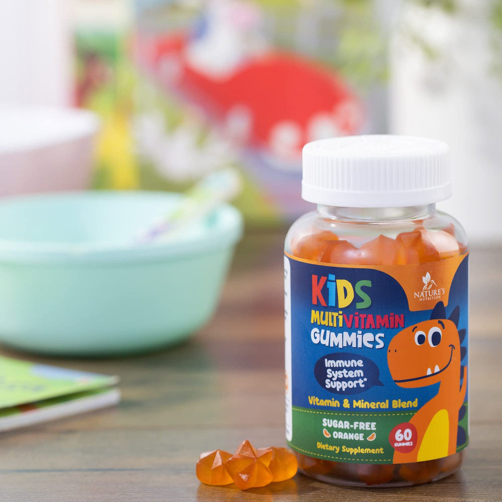 Nature's Nutrition Kids Multivitamin Uso Diario para Niños: complemento práctico para la rutina diaria.