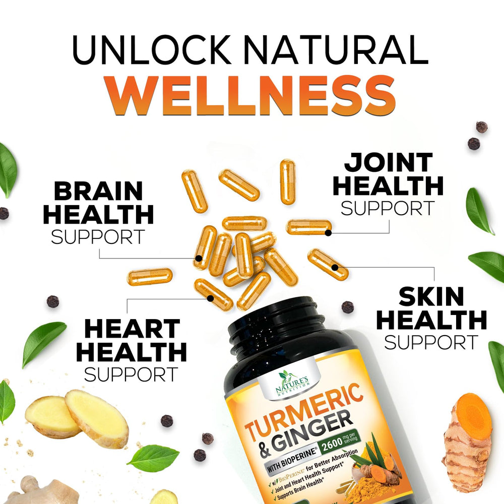 Nature's Nutrition label closeup with clean ingredient listing.