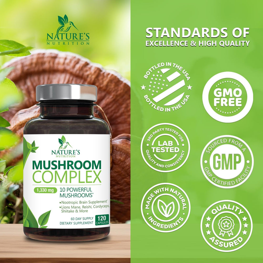 Lions mane close-up illustrating cognitive-support hero mushroom