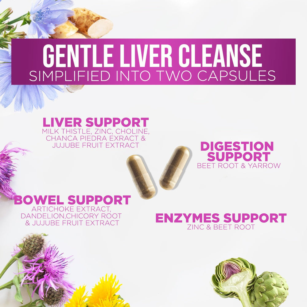 Packaging image of Nature's Nutrition Liver Cleanse on shelf for reliable daily use