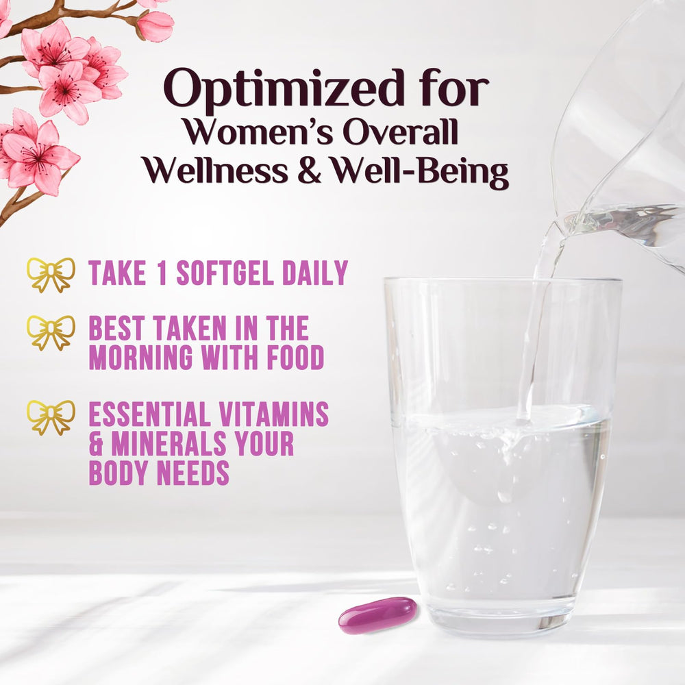 Nature's Nutrition Multivitamínico Mujer: vitaminas B para energía sostenida