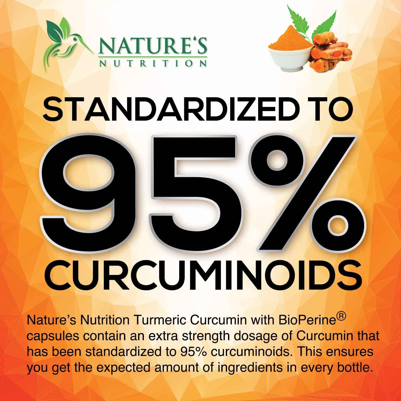 Organic turmeric powder highlighting authentic source