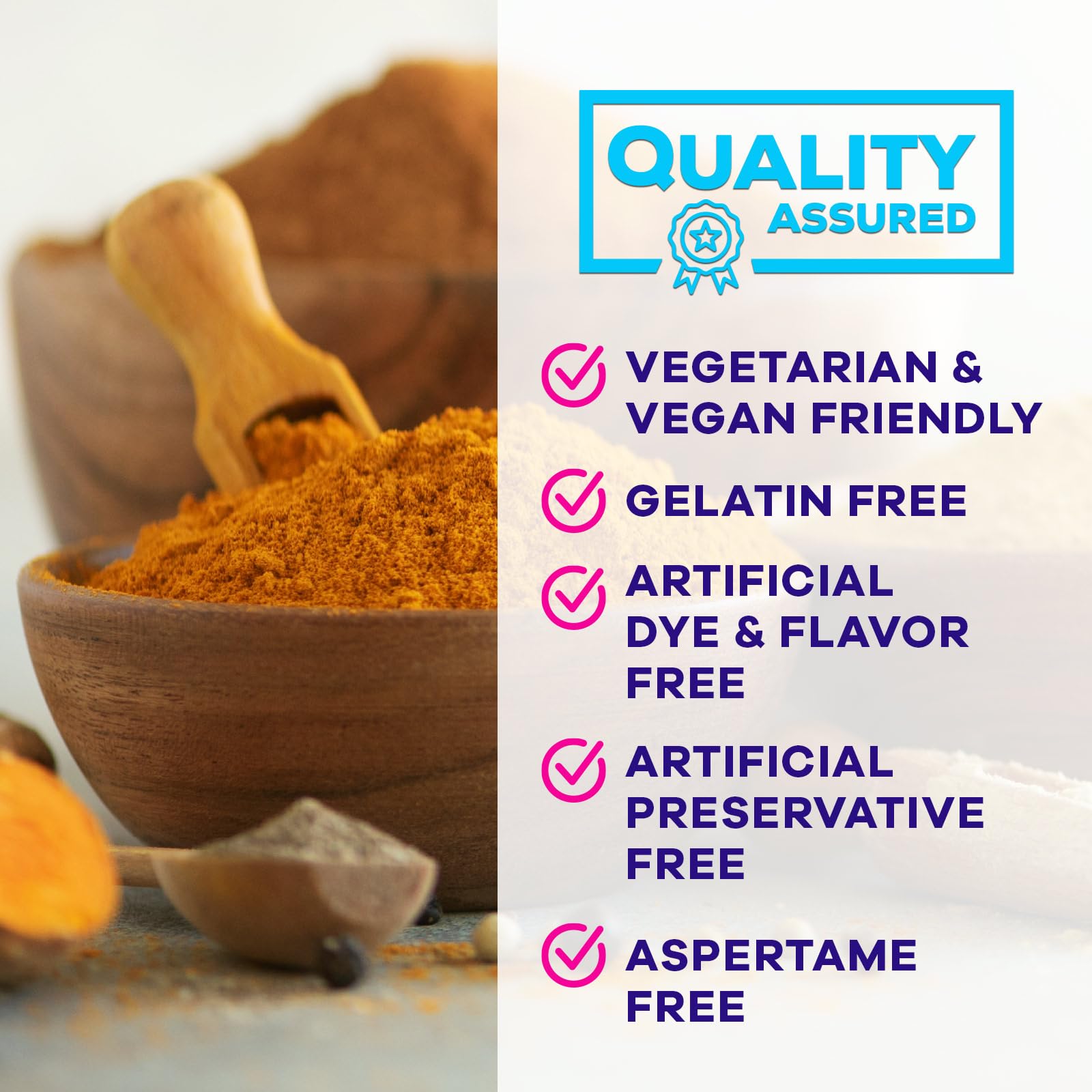 Nature's Nutrition peach-flavored turmeric gummies ready to enjoy