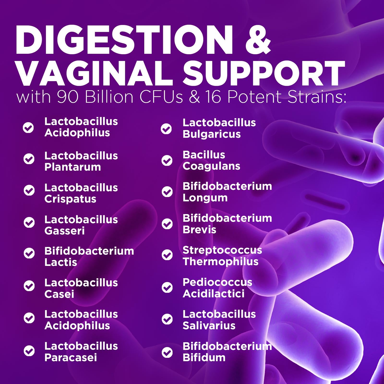 Close-up of Nature's Nutrition probiotic capsules for convenient daily dosing.