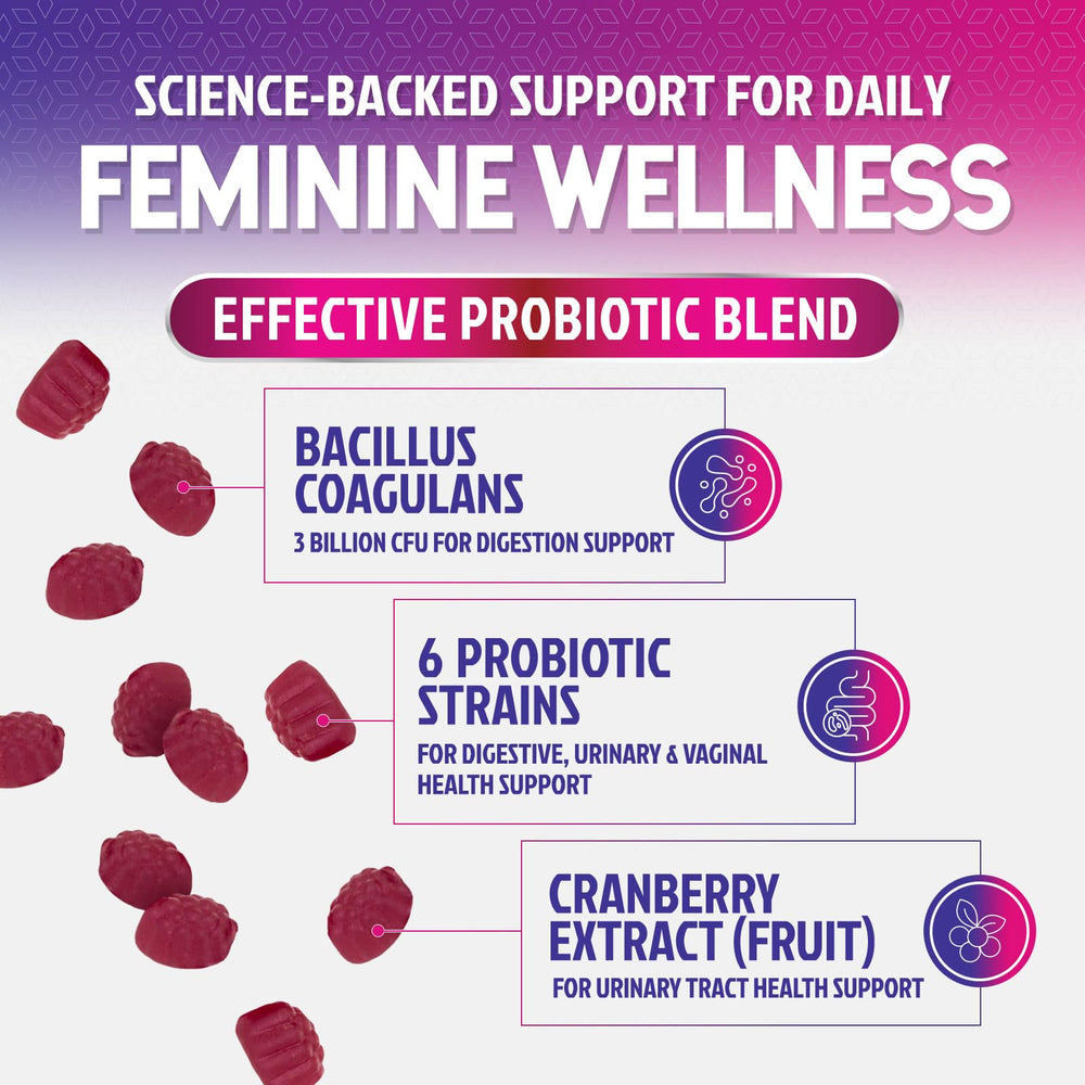 Nature's Nutrition cranberry-gummies-03 emphasize cranberry synergy for pH balance and gut comfort.