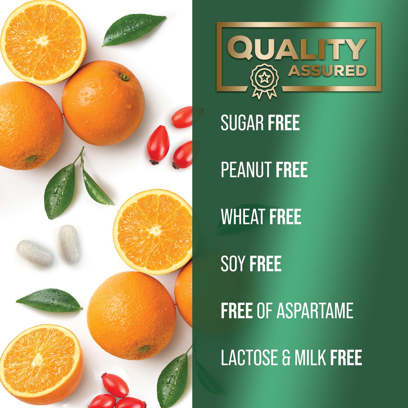 Tabletas veganas sin OGM de Nature's Nutrition para un estilo de vida limpio.