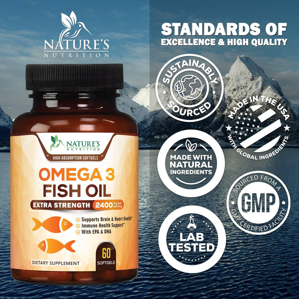 Nature's Nutrition third-party lab seal for quality verification