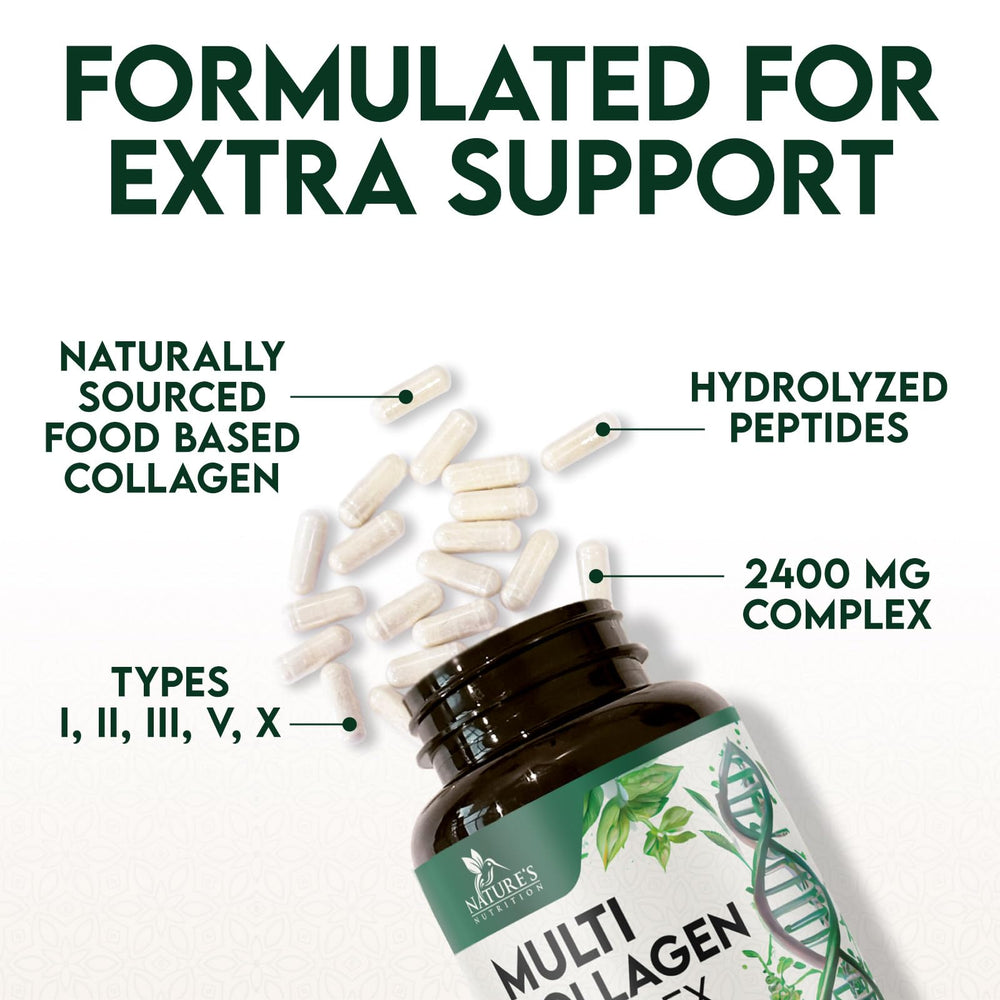Third-party testing seal on Nature's Nutrition collagen packaging