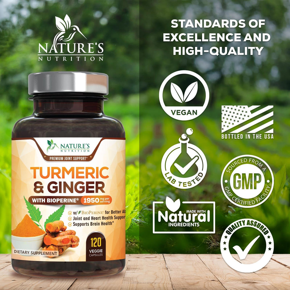 Nature's Nutrition vegan non-GMO capsules for clean daily use