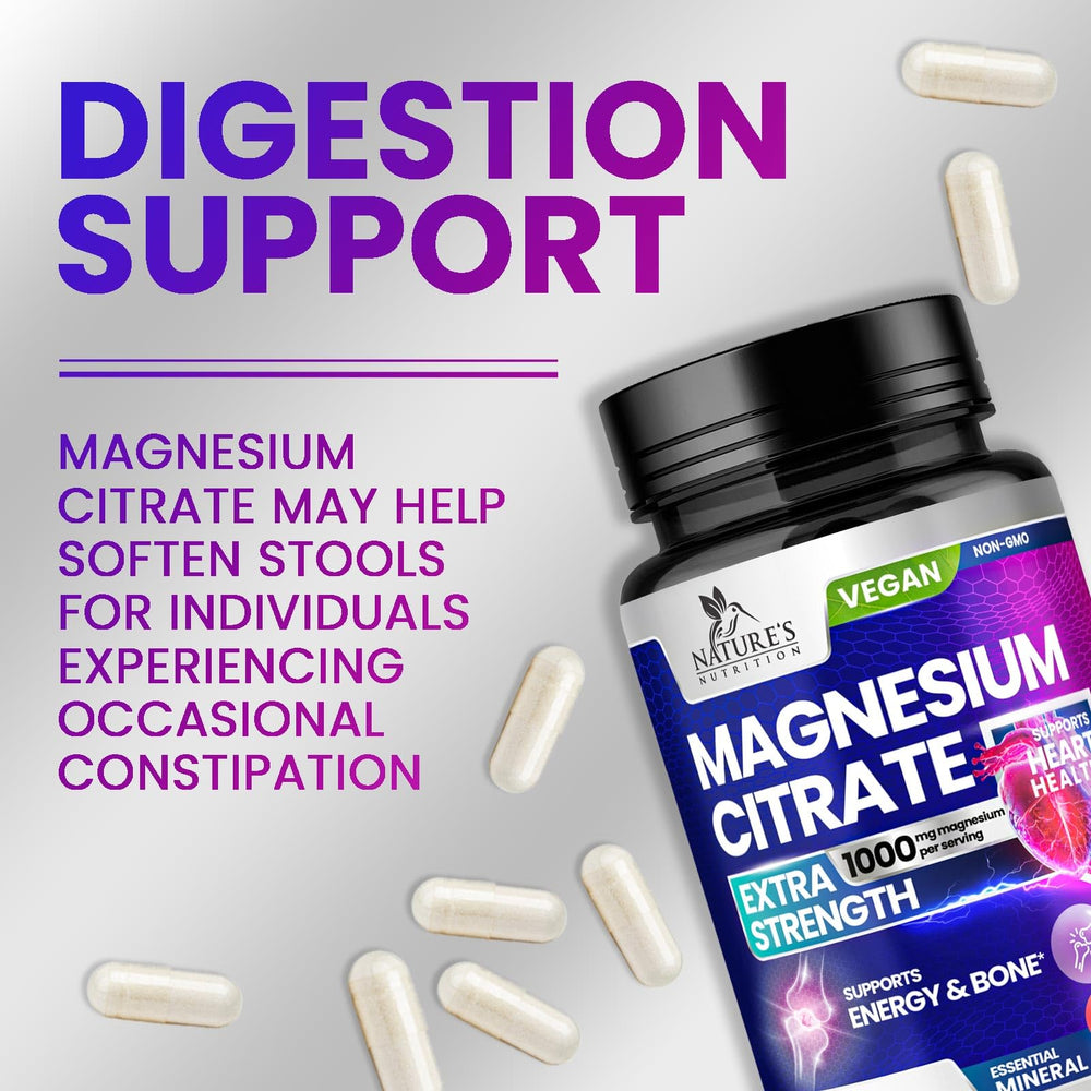 Nature's Nutrition vegan non-GMO icons highlight the product's wholesome attributes.