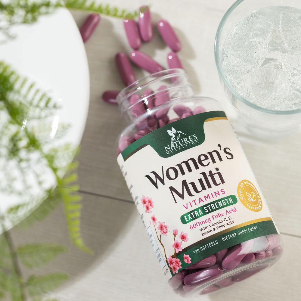 Easy-to-swallow formulation in Nature's Nutrition women’s multivitamin