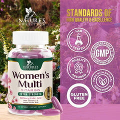 Nature's Nutrition multivitamin with iron and zinc for immune support