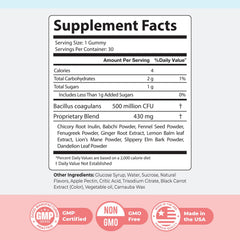 Nature’s NutriWave PrimeBiome ingredient blend with Lion’s Mane and inulin.
