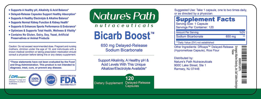 Nature's Path Nutraceuticals 650mg tablets shown as keto-friendly electrolyte support