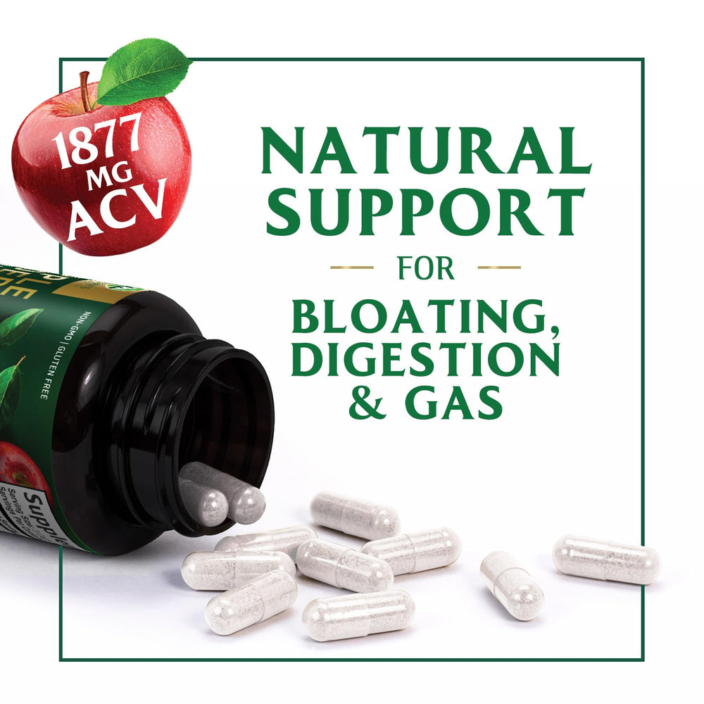 Nature’s Peak ACV capsules packaging and tablet form