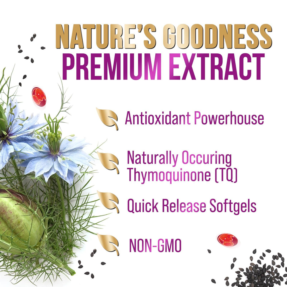 Nature's Peak Black Seed Oil bottle ready for daily ritual on the counter