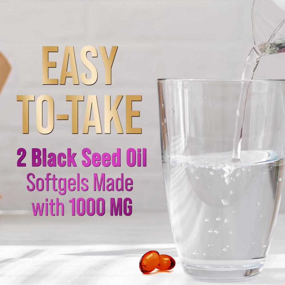 Nature's Peak Black Seed Oil gluten-free formula supports dietary needs