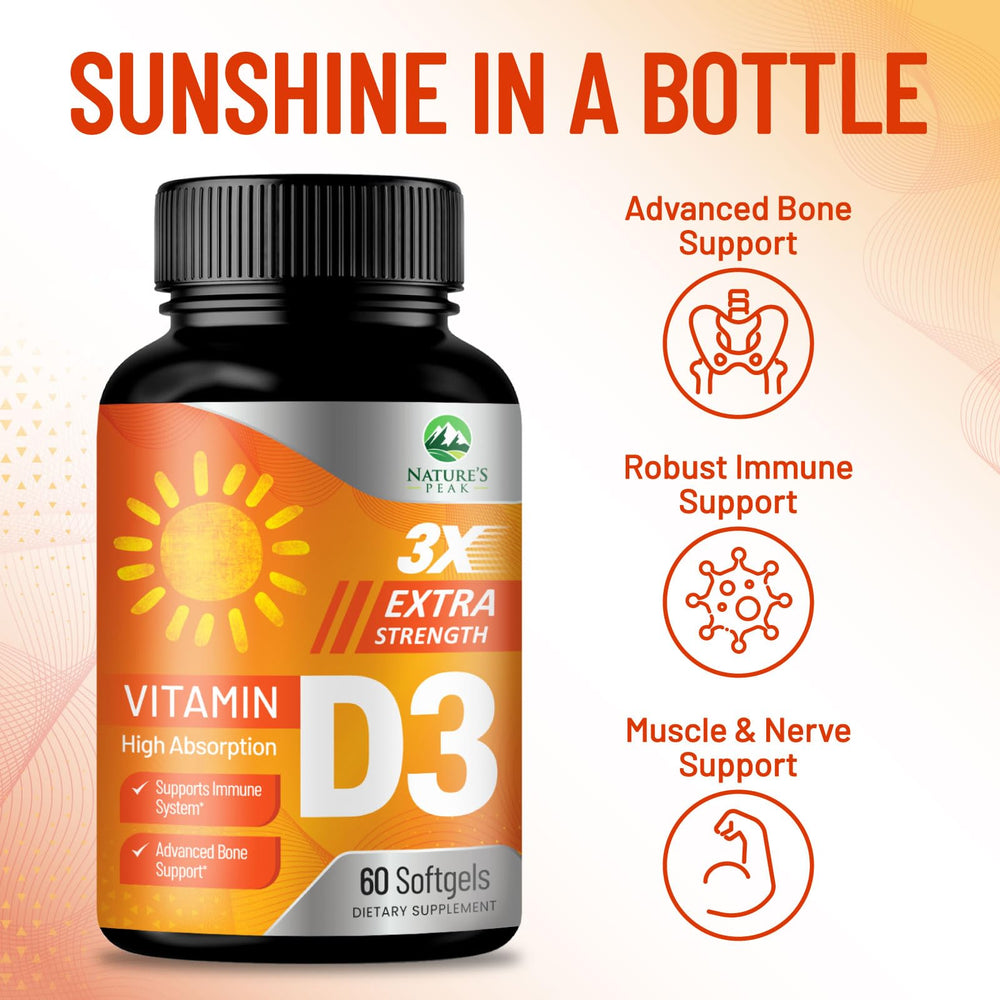 Mini softgels from Nature's Peak for rapid absorption