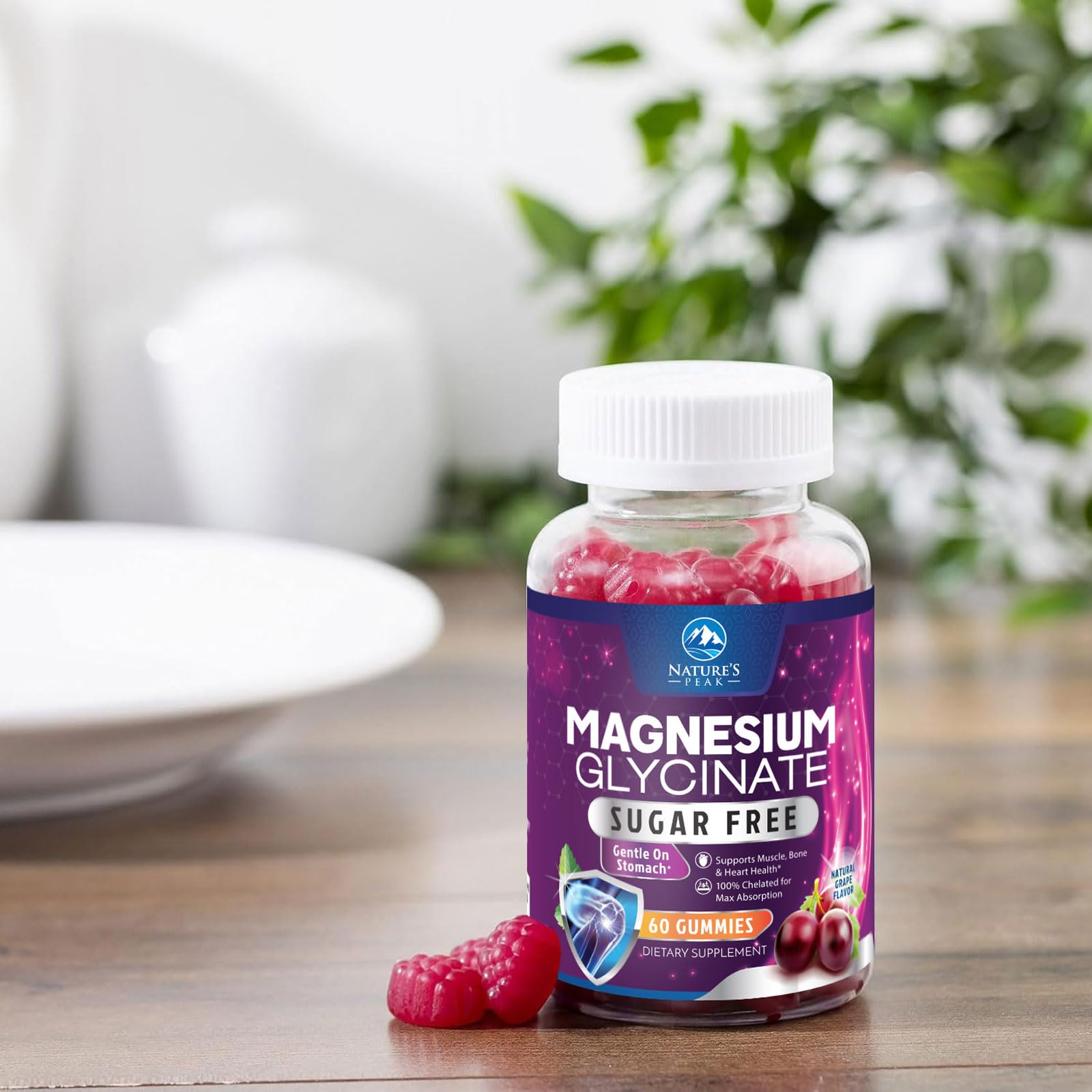 Active lifestyle person taking gummies after training or on-the-go.