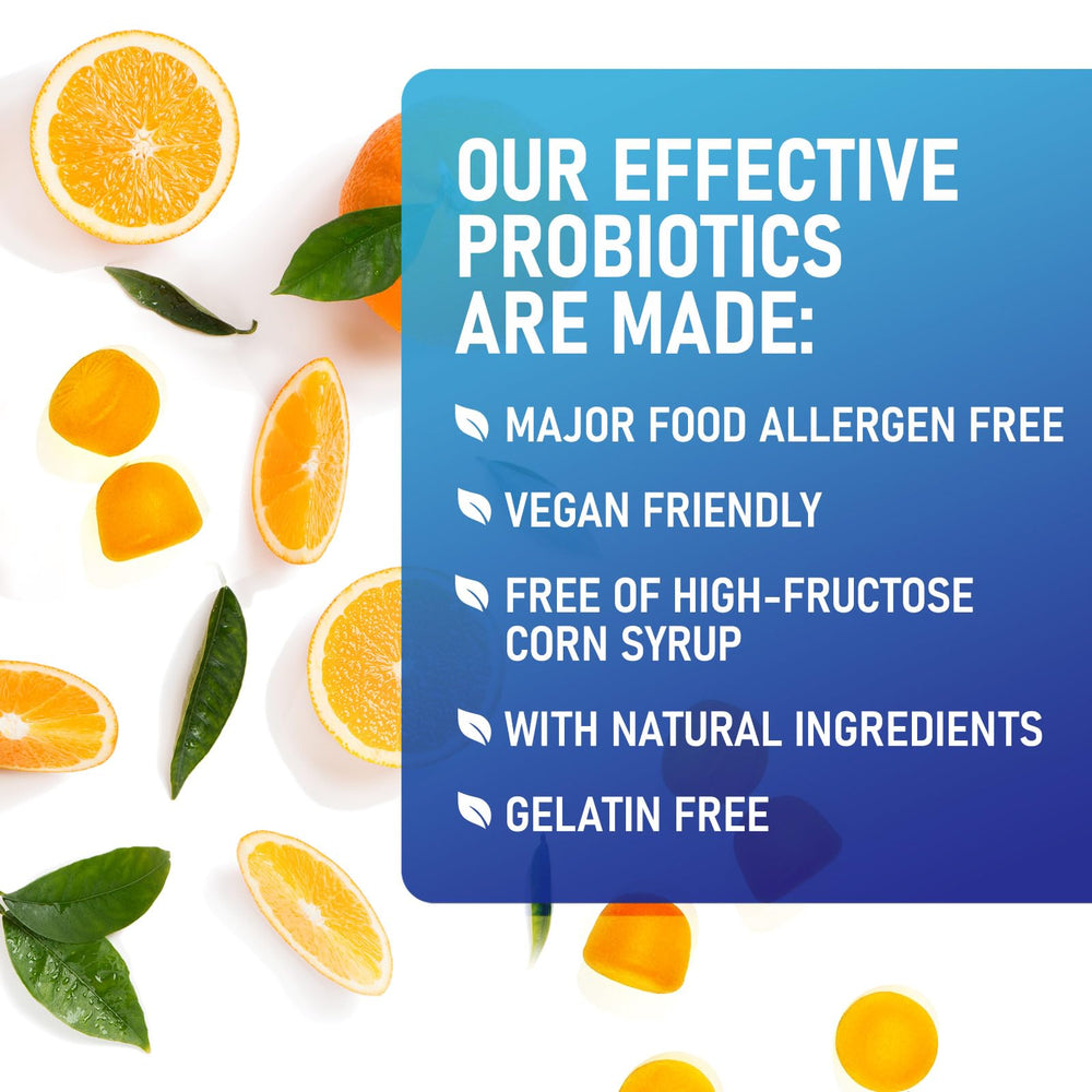Nature's Peak Probiotic Gummies on breakfast with yogurt pairing.